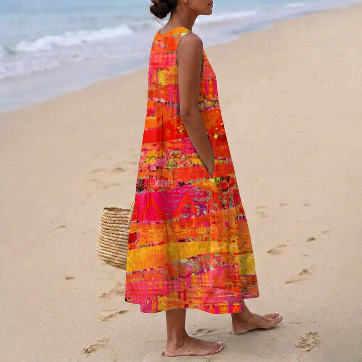 Fionnuala - Cotton Midi Dress