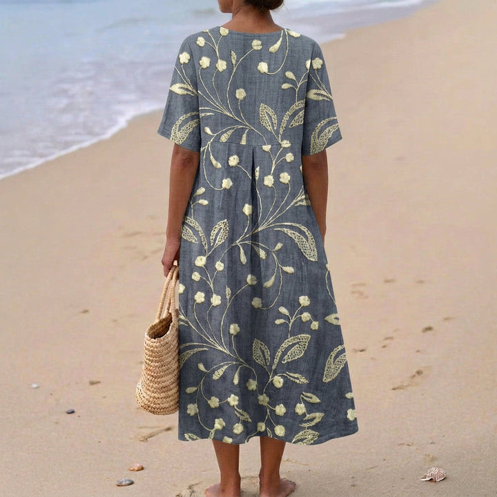 Eimear - Floral Cotton Dress