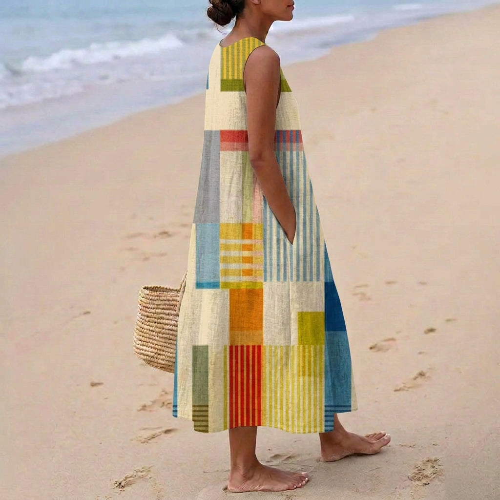 Caoimhe - Cotton Midi Dress