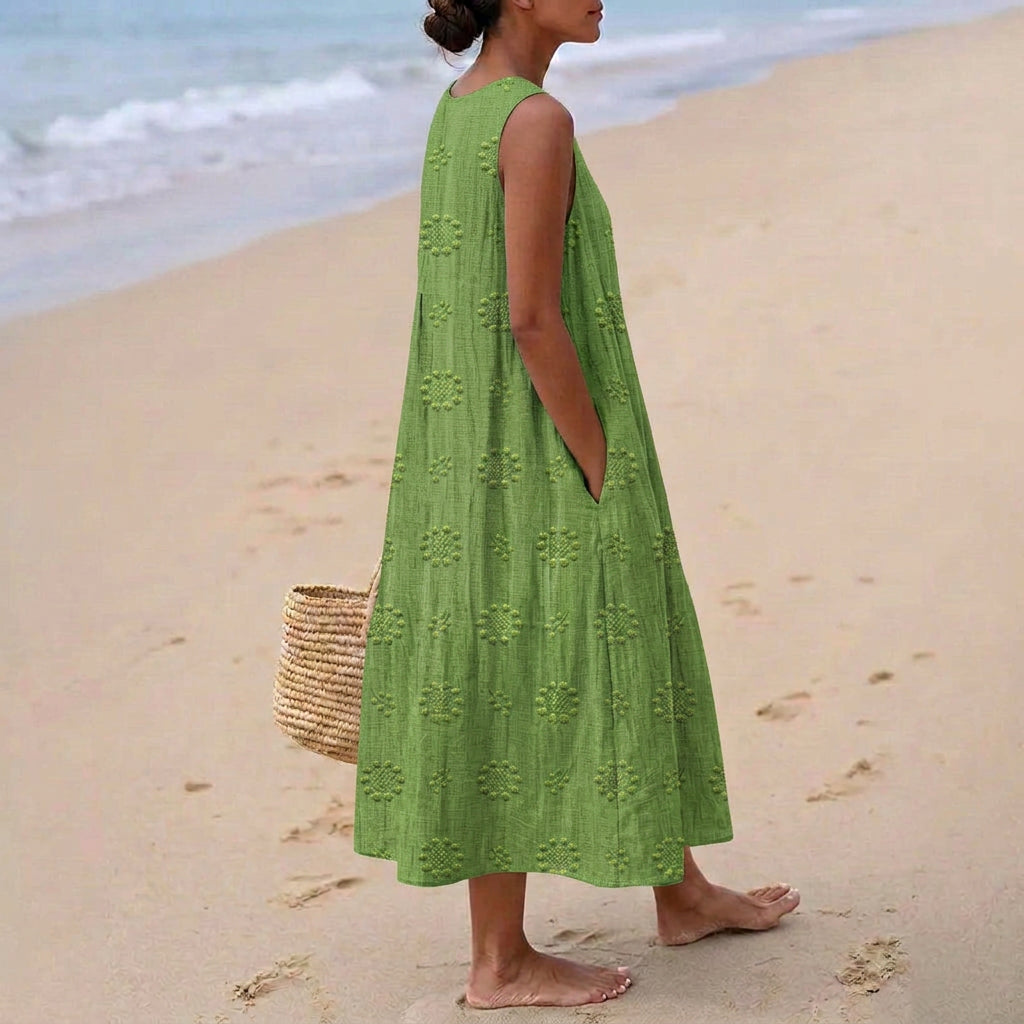 Eimear - Cotton Midi Dress