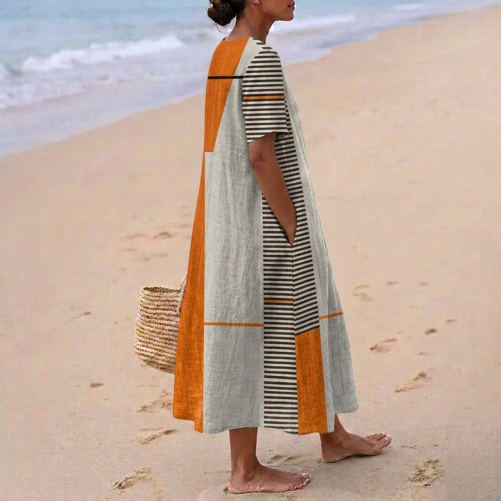Maeve - Striped Cotton Dress