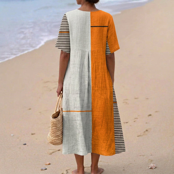 Maeve - Striped Cotton Dress