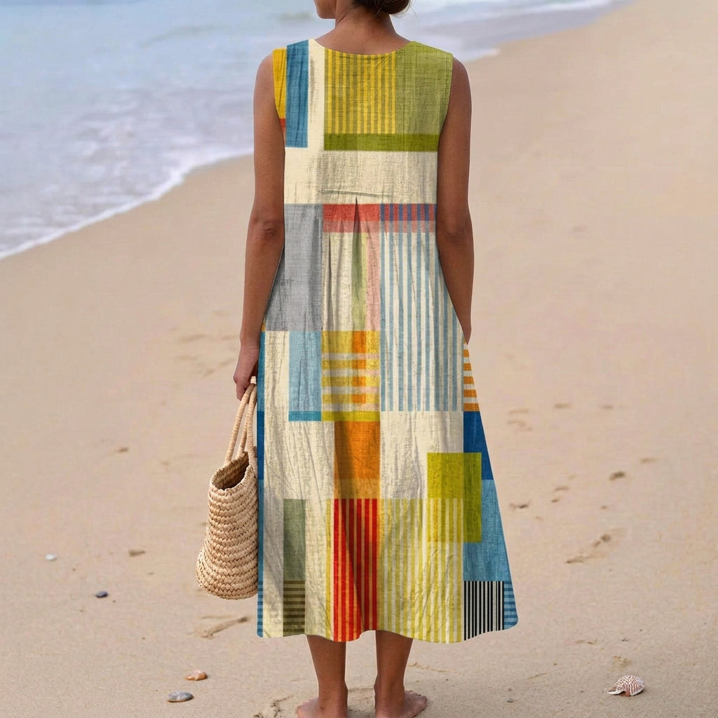 Caoimhe - Cotton Midi Dress