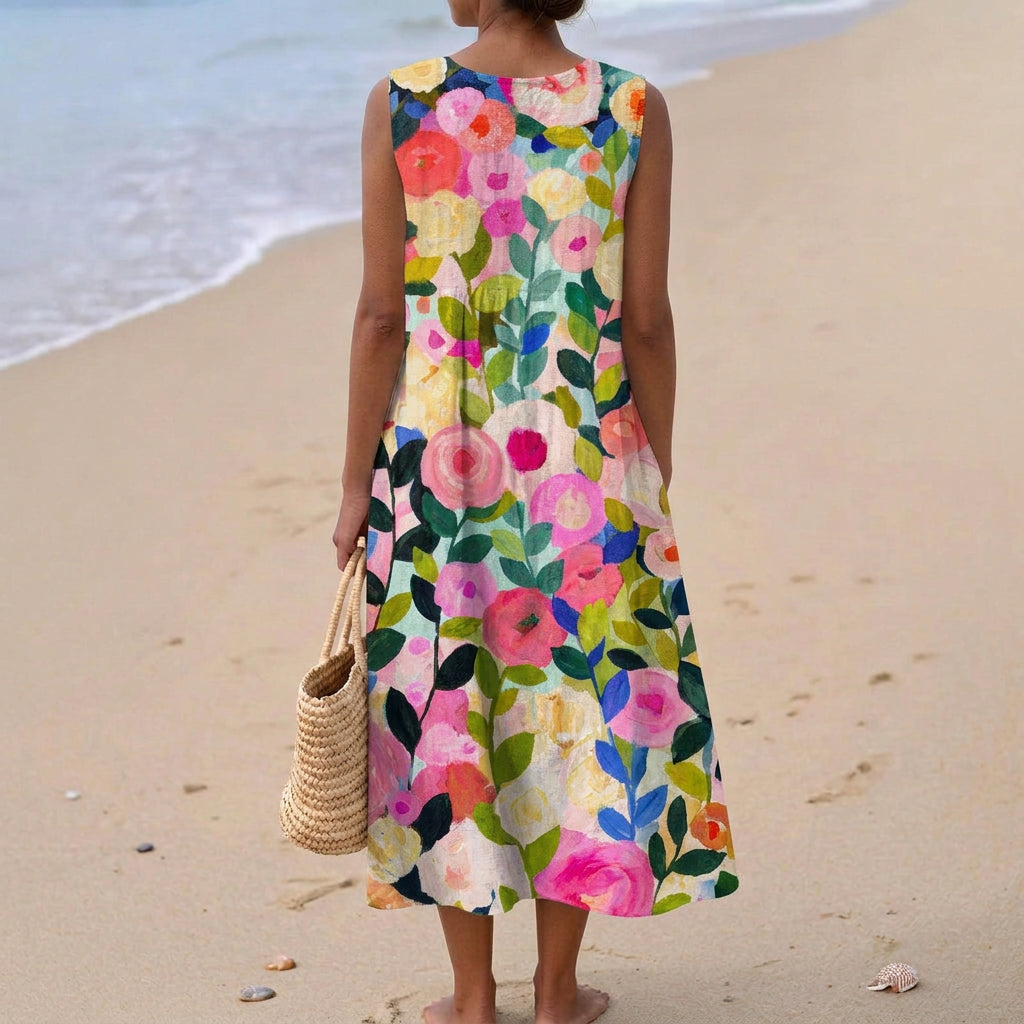 Dervla - Cotton Midi Dress