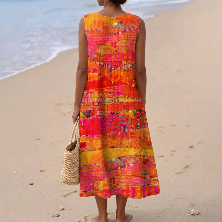 Fionnuala - Cotton Midi Dress