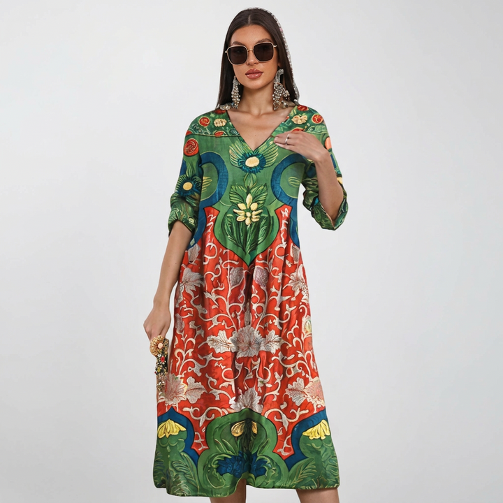 Bríd - Floral Maxi Dress