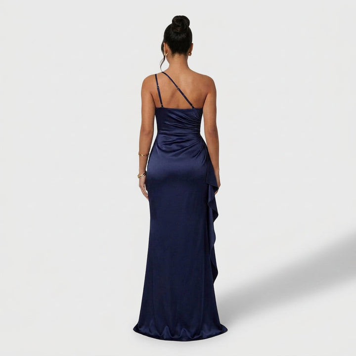 Eabha - Asymmetric Maxi Dress
