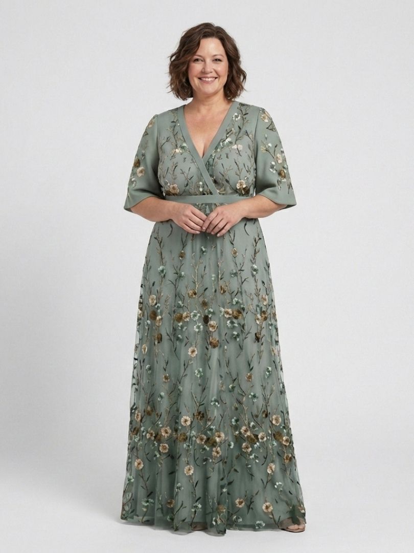 Lucie | Robe Maxi Fleurie
