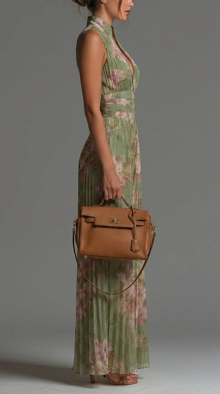 Rosalie | Combinaison Plissée Fleurie