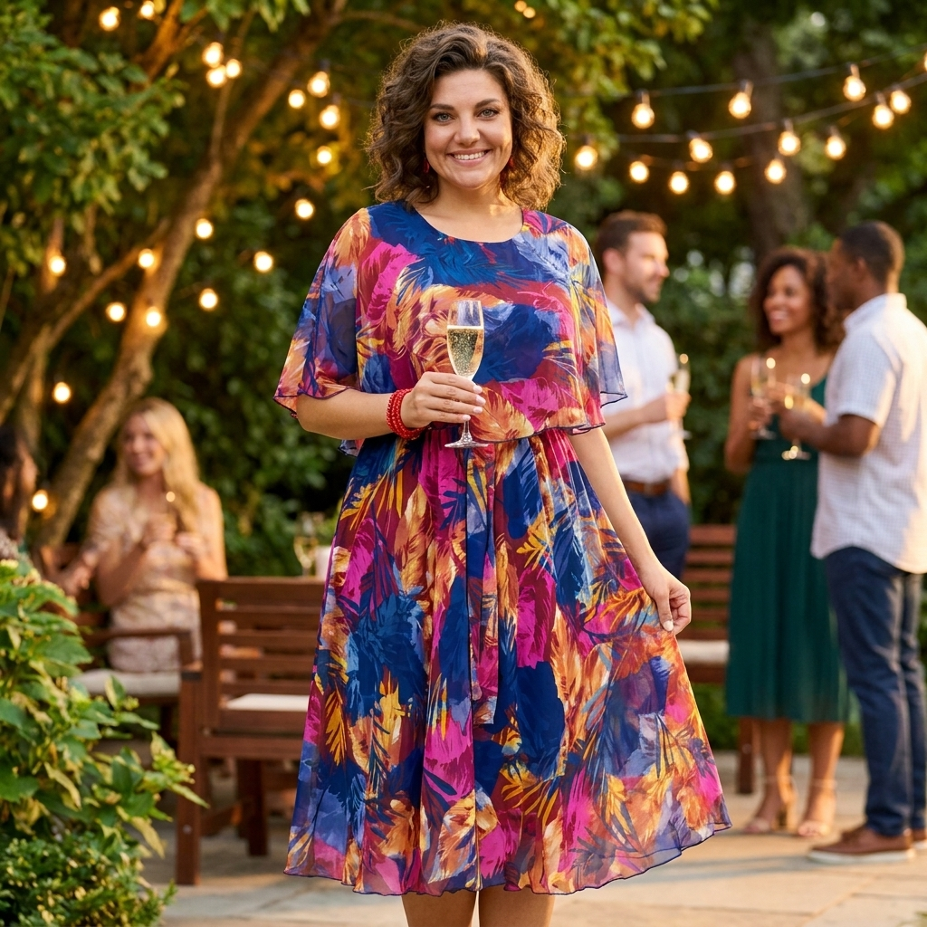 Yolande | Robe Midi en Mousseline