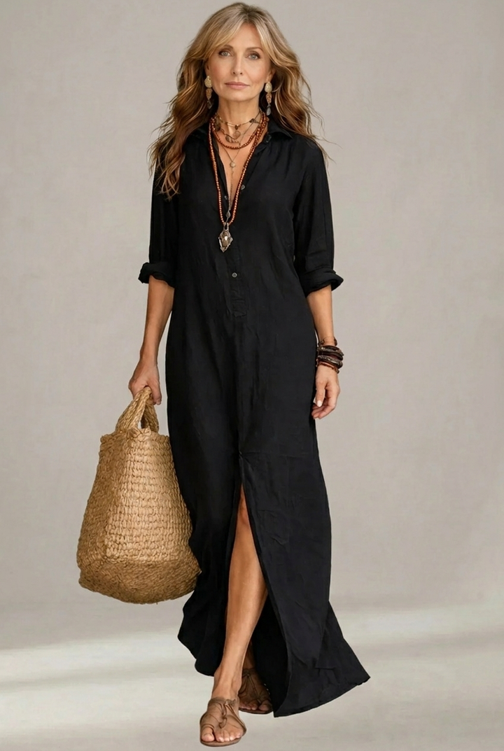 Priscille | Robe Maxi d'Été