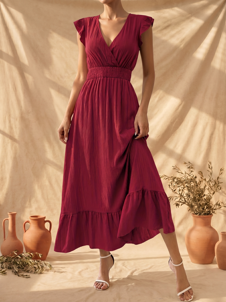 Inès | Robe Fluide Élégante