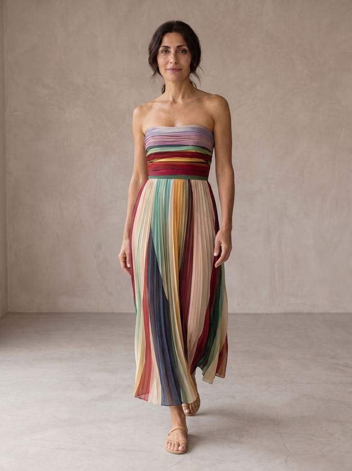 Éveline | Robe Longue Élégante