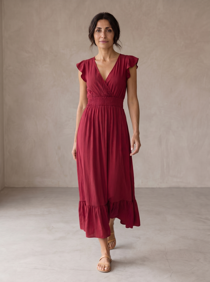 Inès | Robe Fluide Élégante