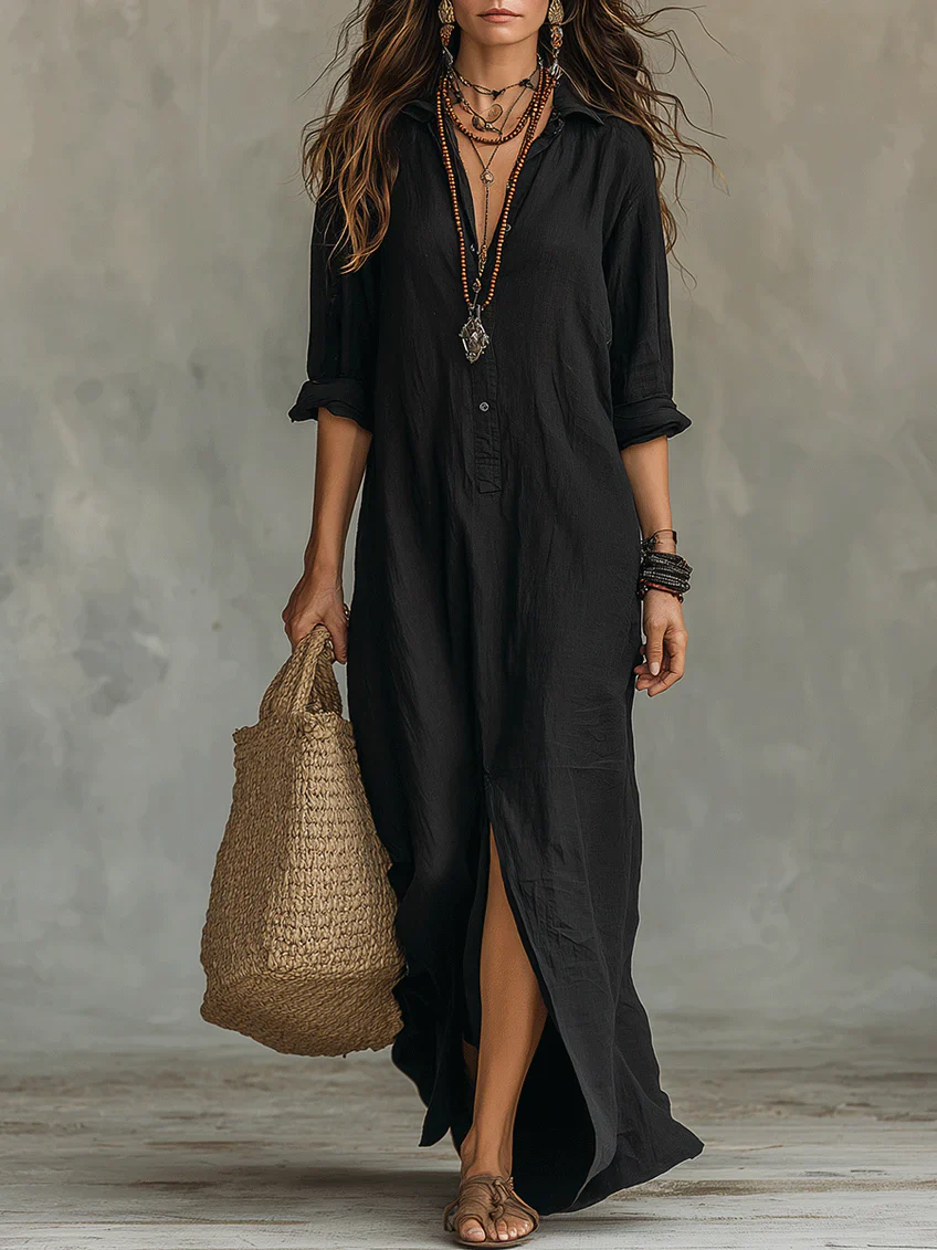 Priscille | Robe Maxi d'Été