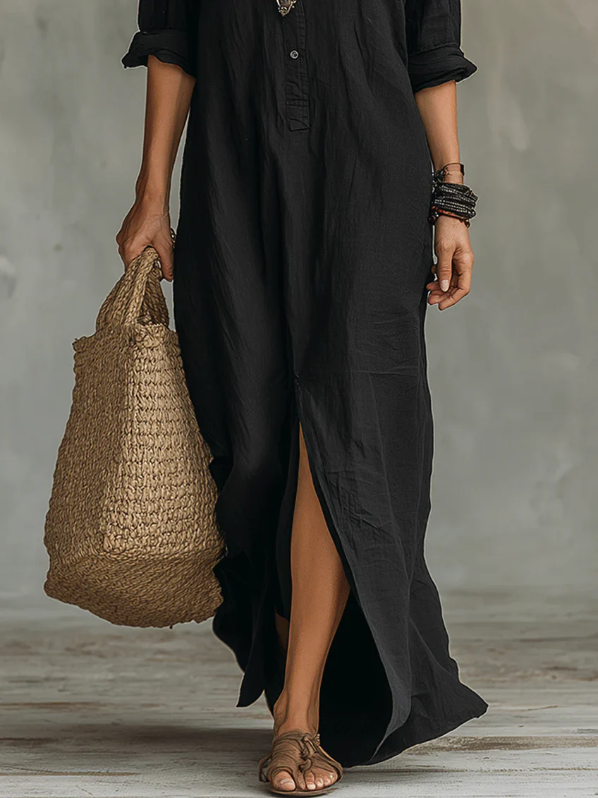 Priscille | Robe Maxi d'Été