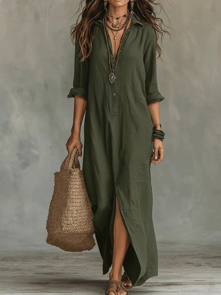 Priscille | Robe Maxi d'Été