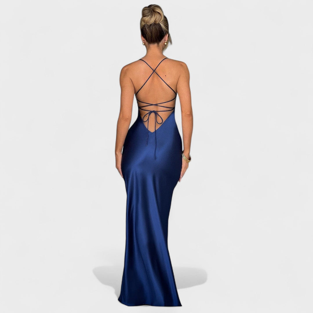 Noira - Satin Evening Dress