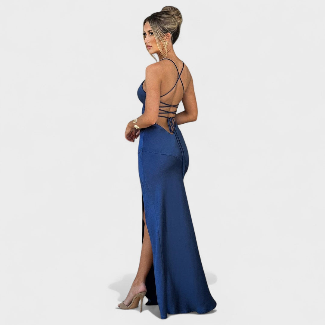 Noira - Satin Evening Dress
