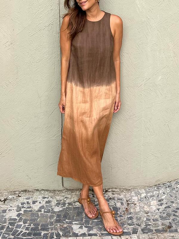 Rose | Robe Maxi Dégradée