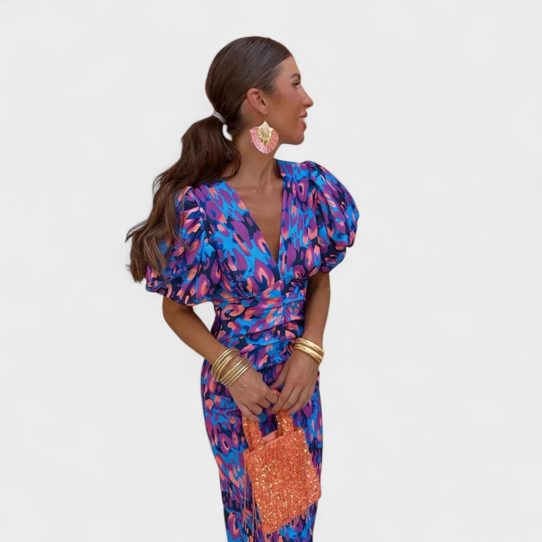 Méabh - Tropical Midi Dress