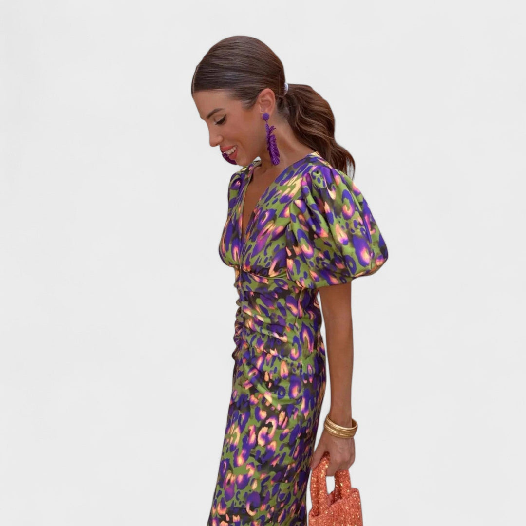 Méabh - Tropical Midi Dress