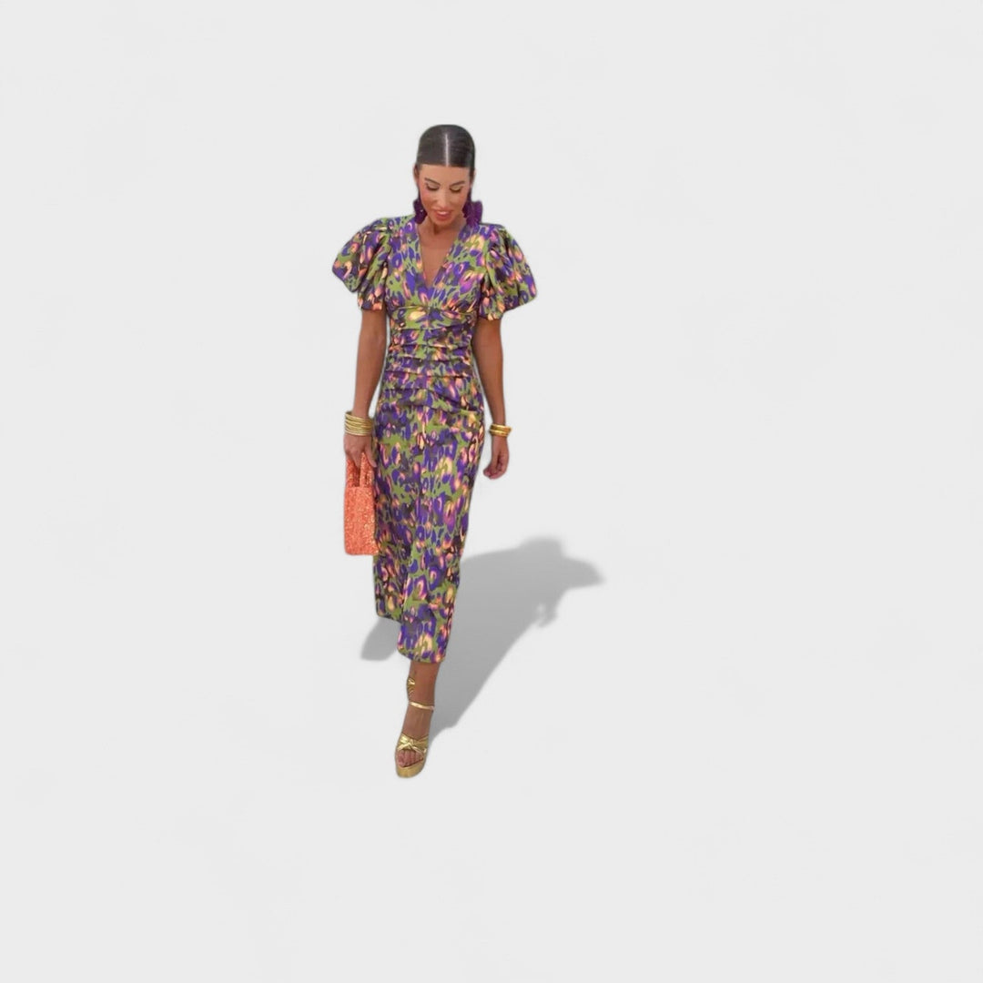 Méabh - Tropical Midi Dress