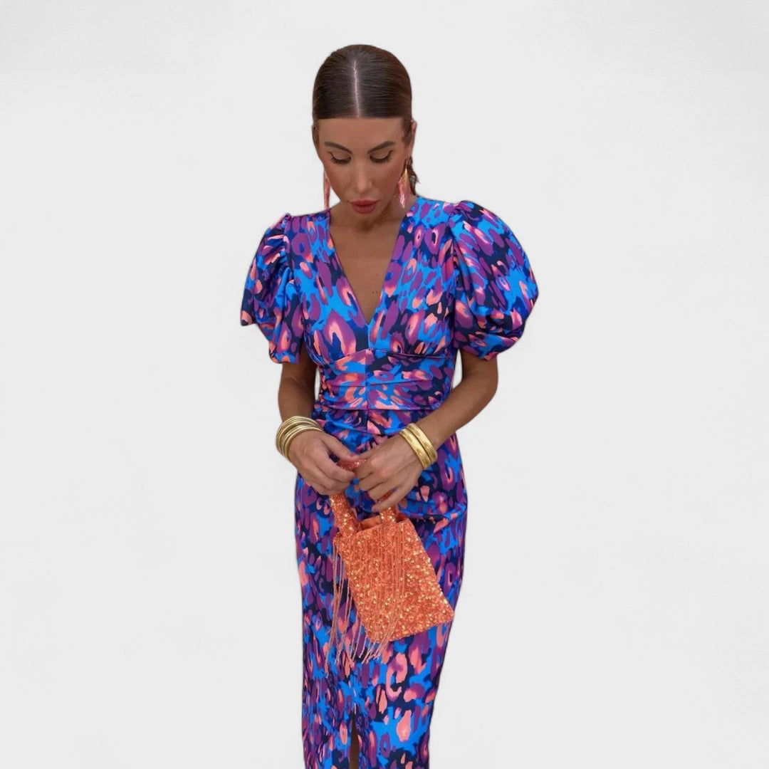 Méabh - Tropical Midi Dress