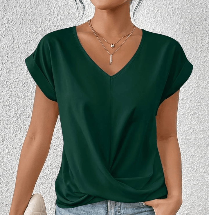 Caitríona - V-Neck Shaping Top