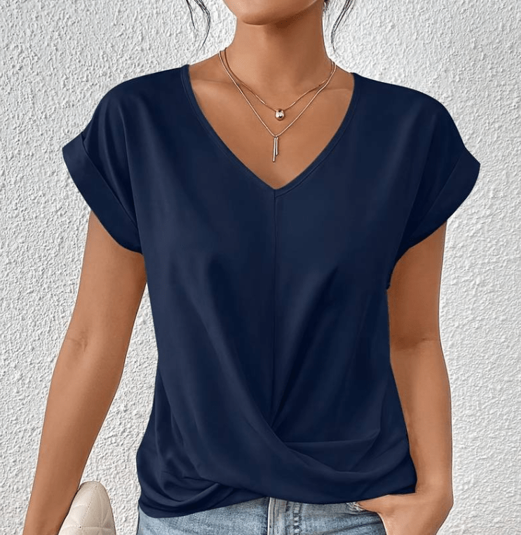 Caitríona - V-Neck Shaping Top