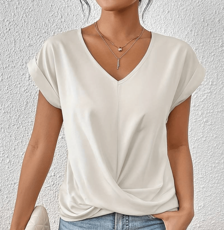 Caitríona - V-Neck Shaping Top