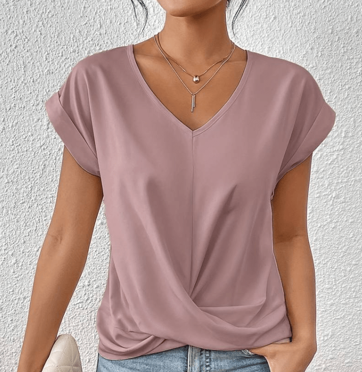 Caitríona - V-Neck Shaping Top