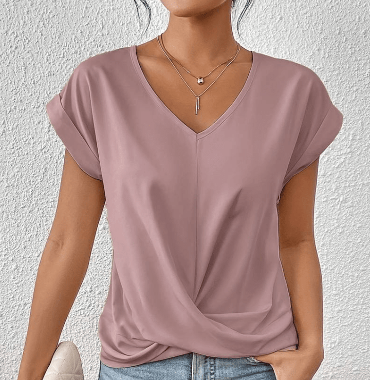 Caitríona - V-Neck Shaping Top
