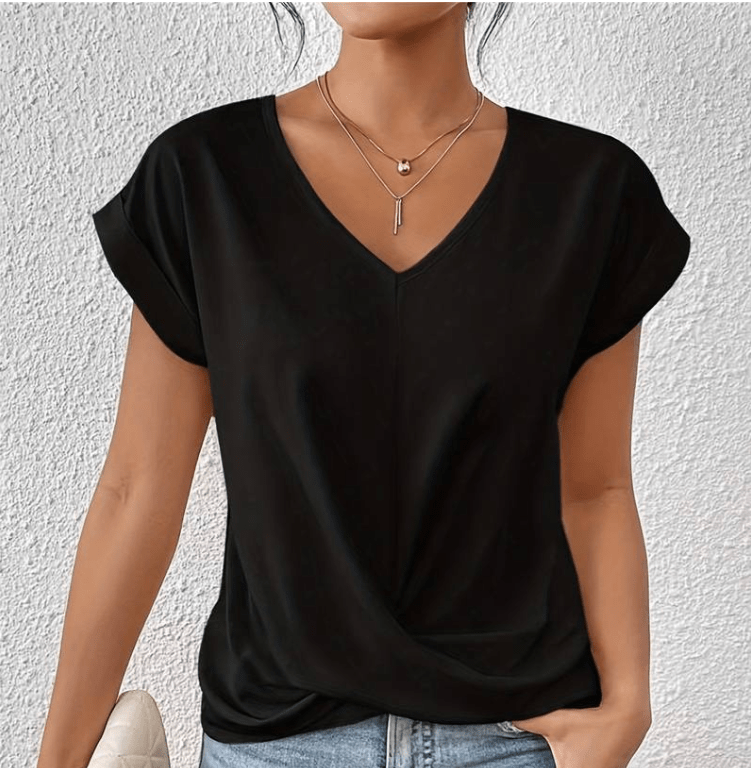 Caitríona - V-Neck Shaping Top
