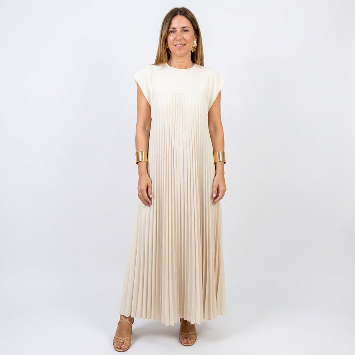 Eimear - Maxi Pleated Dress