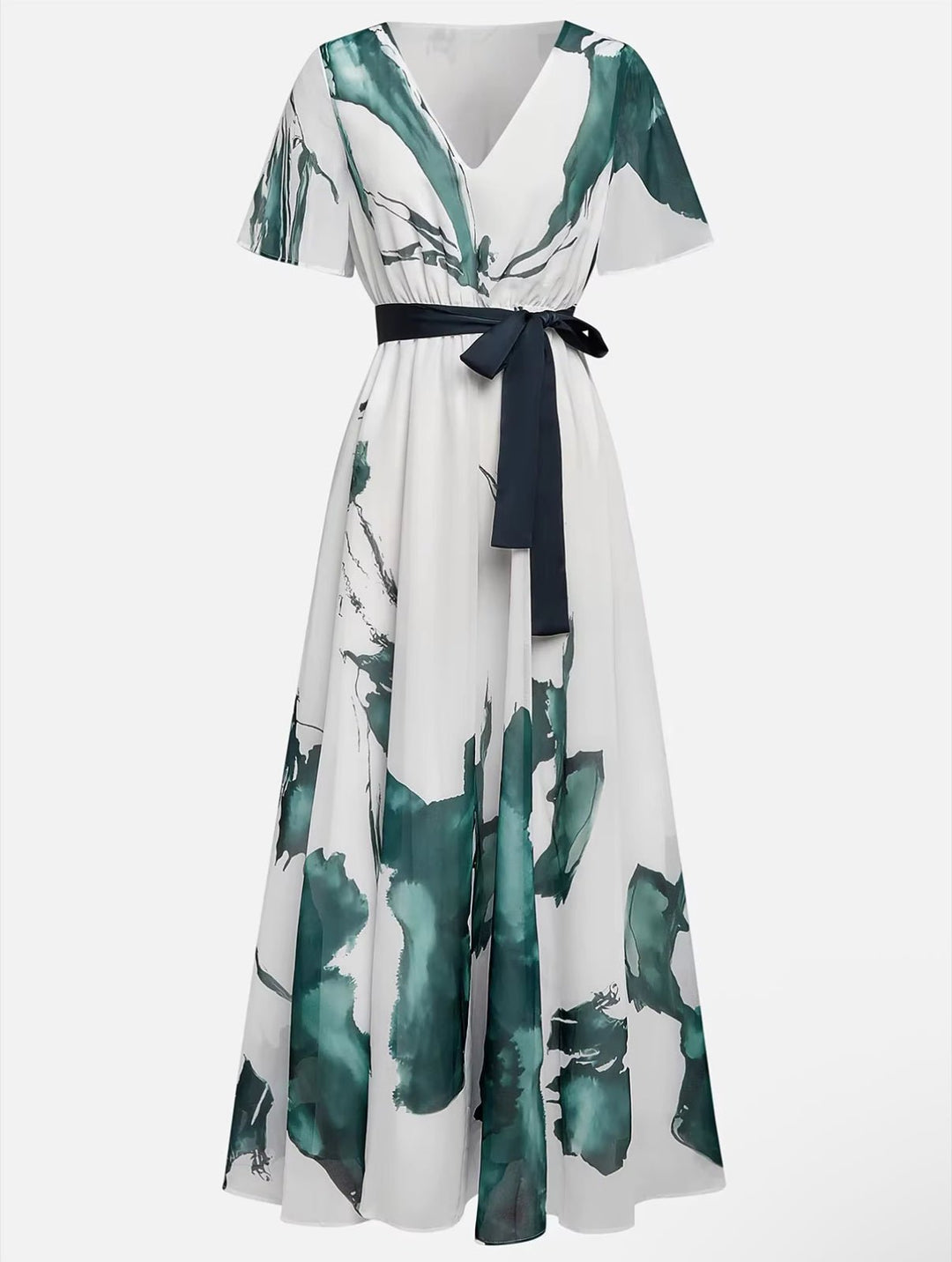 Eabha - Watercolour Maxi Dress