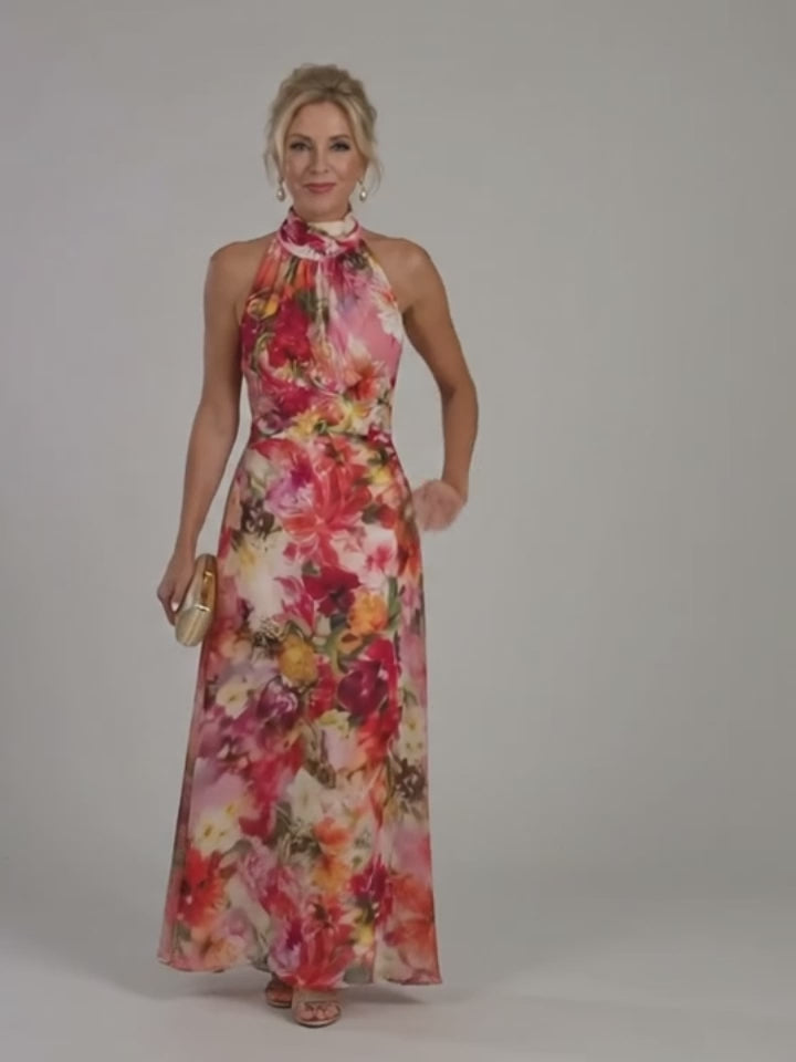 Antoinette | Robe Maxi Fleurie Tropicale