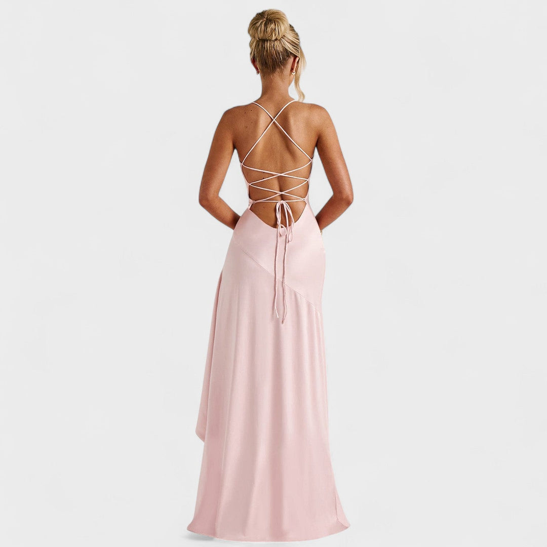 Bríd - Pink Maxi Dress