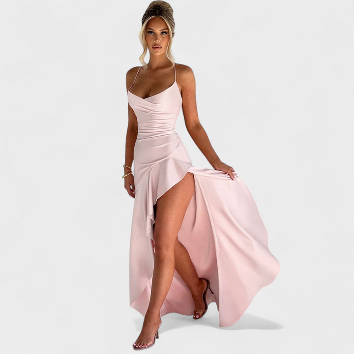 Bríd - Pink Maxi Dress