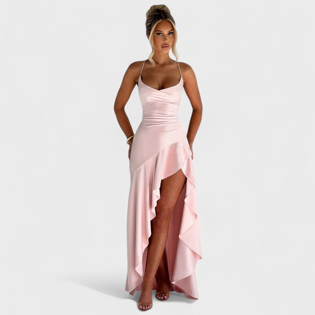 Bríd - Pink Maxi Dress