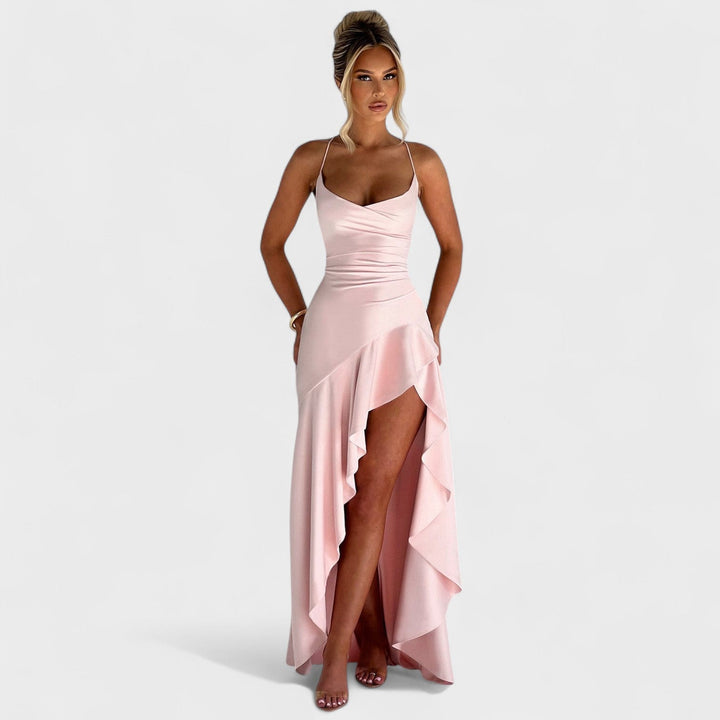 Bríd - Pink Maxi Dress
