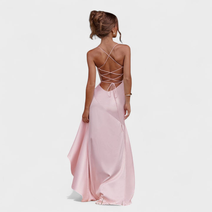 Bríd - Pink Maxi Dress