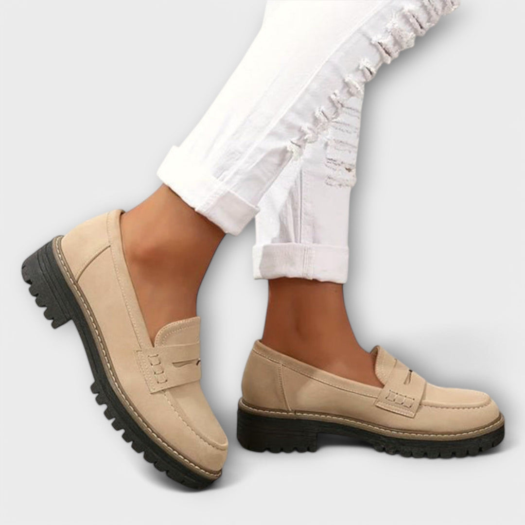 Gráinne - Retro Loafer Shoes