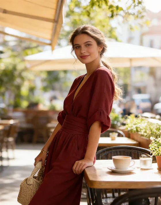 Claire | Combinaison Jambes Larges