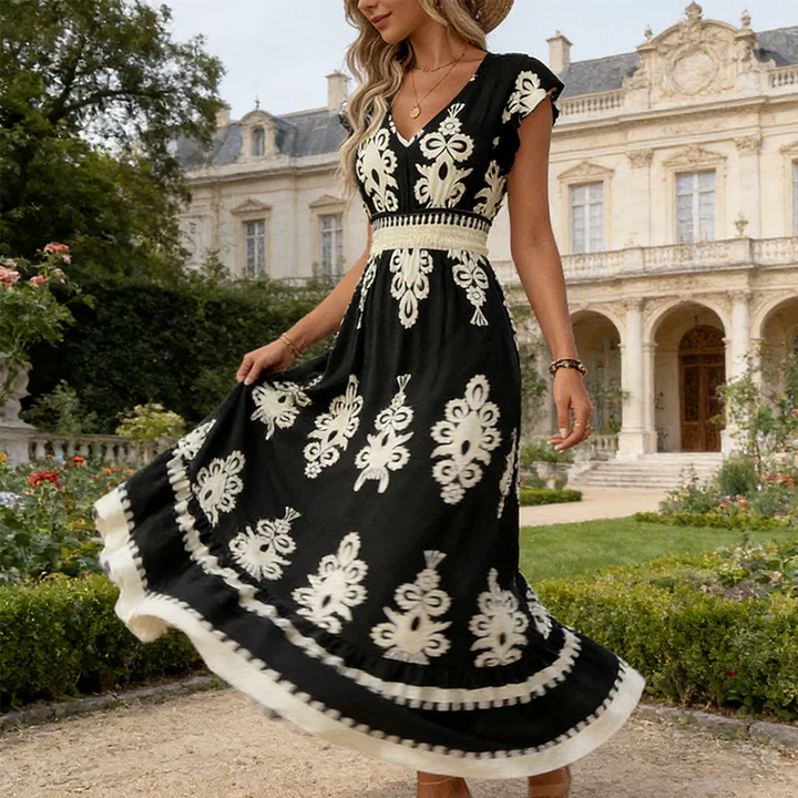 Caroline | Robe Maxi Baroque