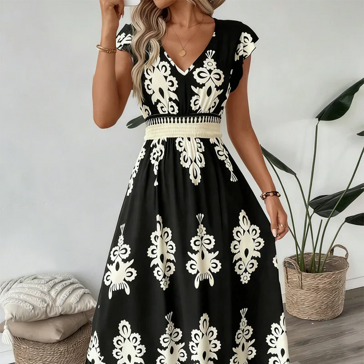 Caroline | Robe Maxi Baroque