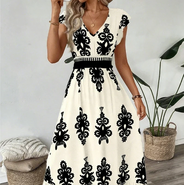 Caroline | Robe Maxi Baroque