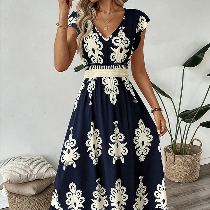 Caroline | Robe Maxi Baroque