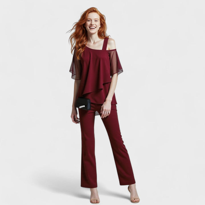 Caoimhe - Off-Shoulder Jumpsuit