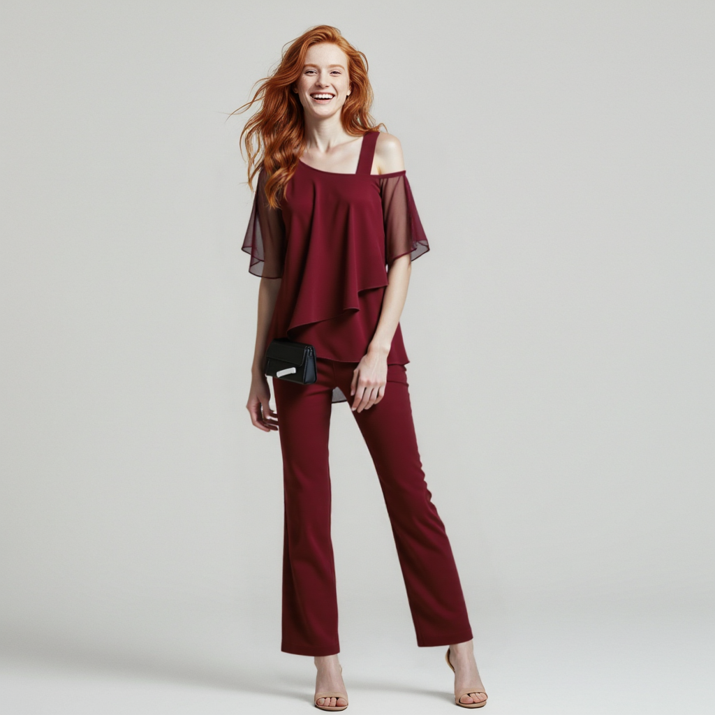 Caoimhe - Off-Shoulder Jumpsuit